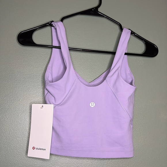 Lululemon Align Tank - Lilac Ether size 0 *Pads Missing - Picture 3 of 3